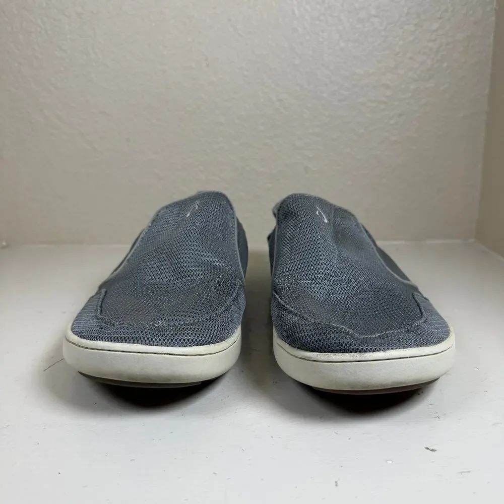 OluKai Nohea Mesh Slip-On Shoes Moisture Wicking Non-Slip Boat Beach Men’s Sz 11